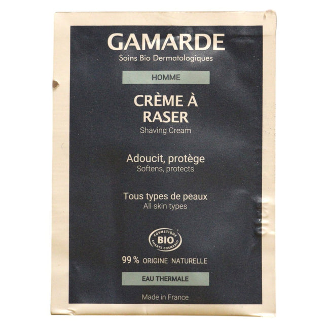 Gamarde Men Hydrating – Shaving Cream for Men, 3 ml Sample