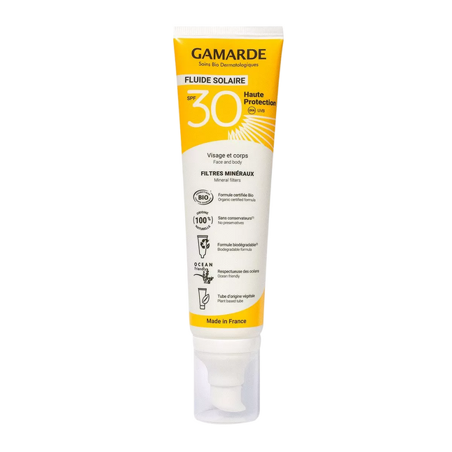 Gamarde Bio Sun Protection – Sunscreen Cream for Women, Body, SPF30, 100 ml