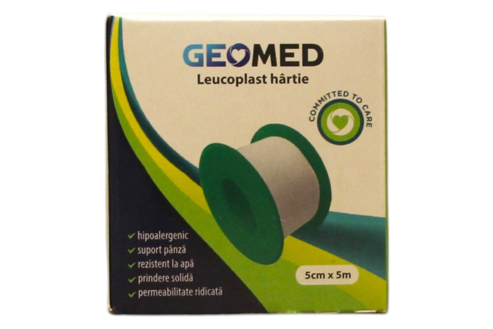 Geomed Leukoplast Unisex, Paper, 5 cm x 5 m