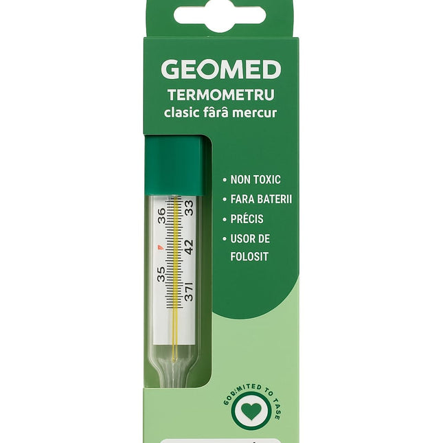 Geomed Mercur Free – Thermometer Unisex, Under Arm