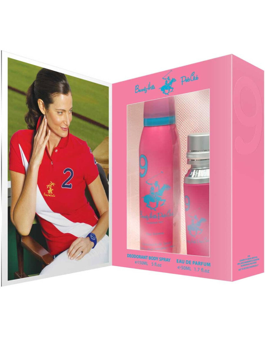 Beverly Hills Polo Club Gift Set Beverly Hills Polo Club: 1982 - Sport 9 – Eau de Parfum for Women, 50 ml + 1982 - Sport 9,…