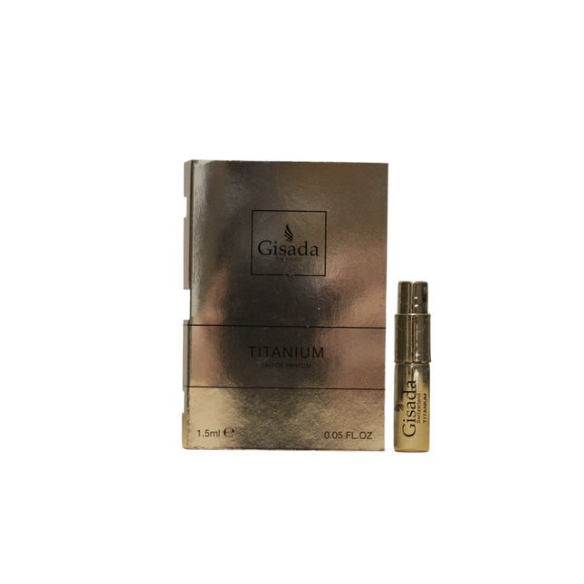 Gisada Titanium – Eau de Parfum Unisex, 1.5 ml Vial