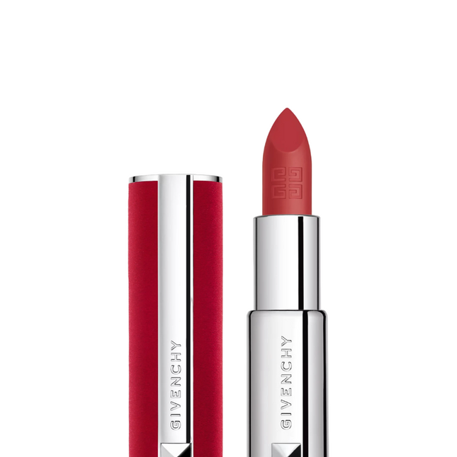 Givenchy Le Rouge Deep Velvet Matte – Cream Lipstick for Women, N27, 3.4 g