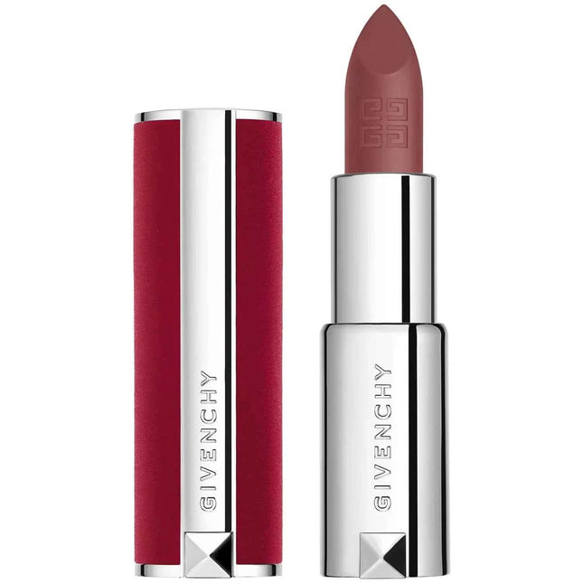 Givenchy Le Rouge Deep Velvet Matte – Cream Lipstick for Women, N28, 3.4 g