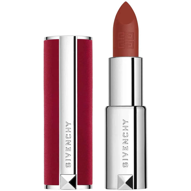 Givenchy Le Rouge Deep Velvet Matte – Cream Lipstick for Women, N34, 3.4 g