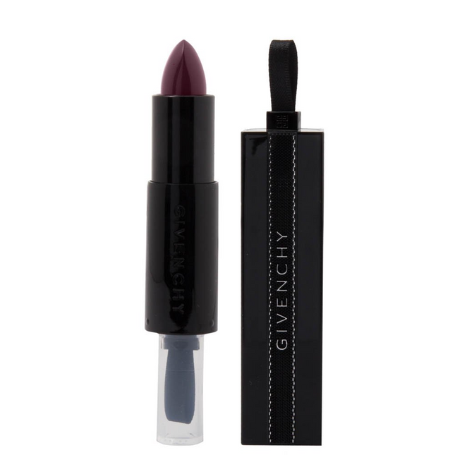 Givenchy Rouge Interdit Satin Finish – Cream Lipstick for Women, 07, Purple Fiction, 3.4 g