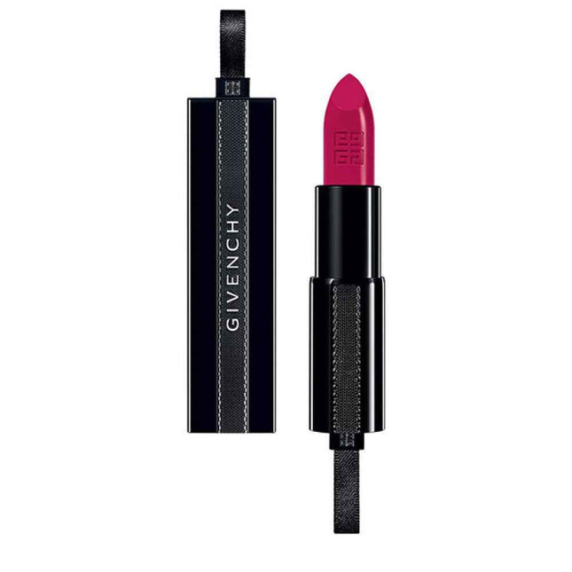 Givenchy Rouge Interdit Satin Finish – Cream Lipstick for Women, 23, Fuchsia The Know, 3.4 g Tester