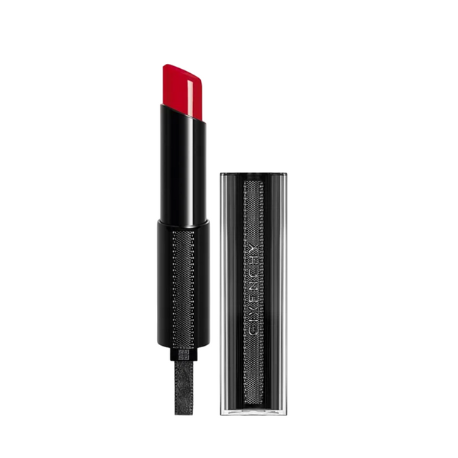 Givenchy Rouge Interdit Vinyl Satin Finish – Cream Lipstick for Women, 11, Rouge Rebelle, 3.3 g Tester