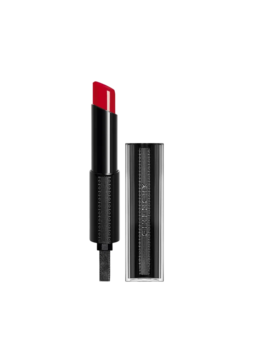 Givenchy Rouge Interdit Vinyl Satin Finish – Cream Lipstick for Women, 11, Rouge Rebelle, 3.3 g Tester