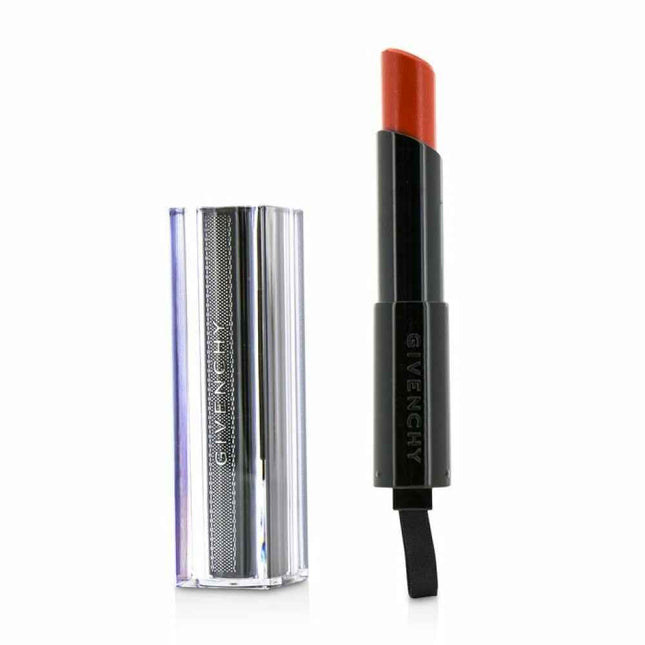 Givenchy Rouge Interdit Vinyl Satin Finish – Cream Lipstick for Women, 08, Orange Magnetique, 3.3 g Tester