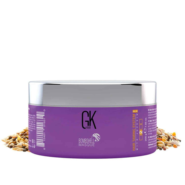 Global Keratin Bombshell – Hair Colouring Cream Mask for Women, Colouring, Red, 200 g