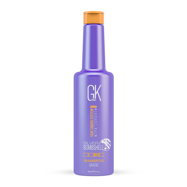Global Keratin Silver Bombshell – Hair Shampoo for Women, For Neutralisation Of Yellow Tones, 280 ml