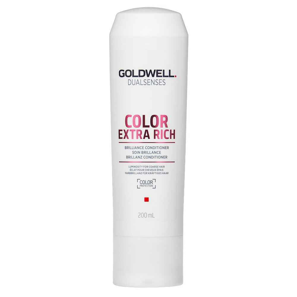 Goldwell Dualsenses Color Extra Rich Brilliance – Hair Conditioner Unisex, For Colour Protection, 200 ml