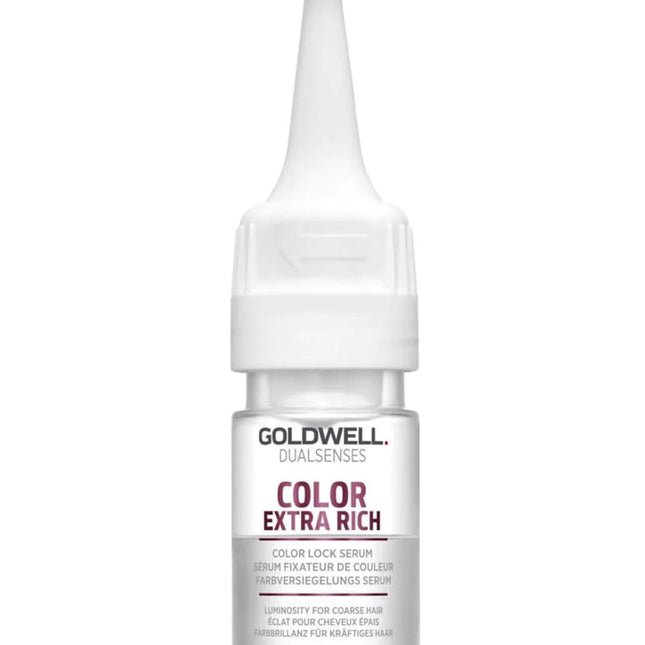 Goldwell Dualsenses Color Extra Rich – Hair Serum for Women, Color Lock, 12 pcs, 216 ml