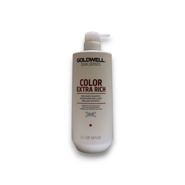 Goldwell Dualsenses Color Extra Rich – Hair Shampoo Unisex, For Colour Protection, 1000 ml