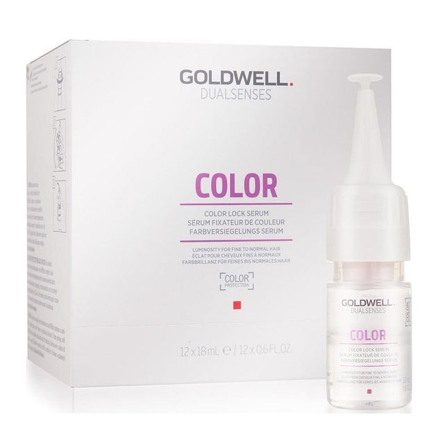 Goldwell Dualsenses Color – Hair Serum for Women, Color Lock, 12 pcs, 18 ml
