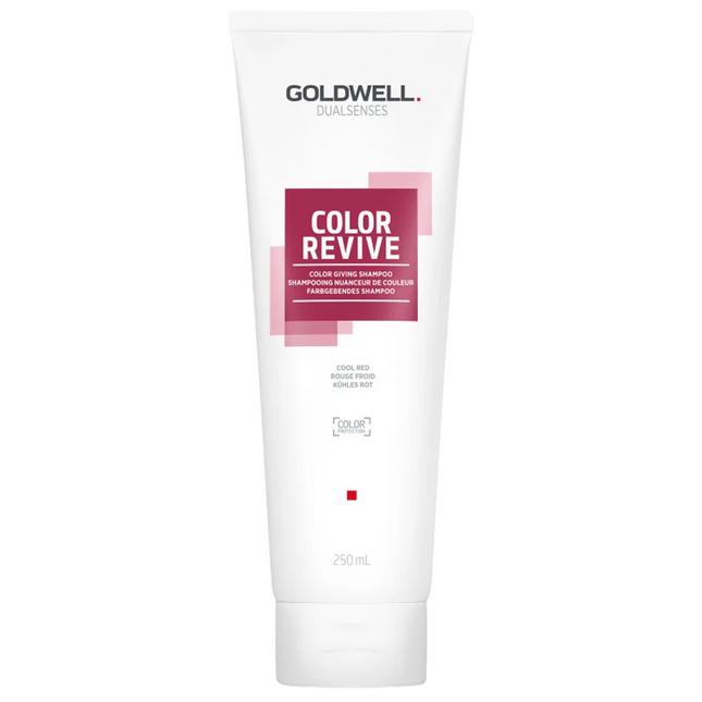 Goldwell Dualsenses Color Revive – Hair Colour Shampoo for Women, Cool Red, 250 ml