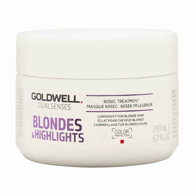 Goldwell Dualsenses Blondes & Highlights – Hair Treatment Cream Mask Unisex, For Colour Protection, 200 ml