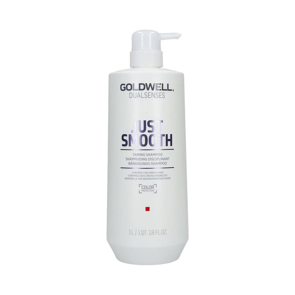 Goldwell Dualsenses Just Smooth – Hair Shampoo for Women, Taming, 1000 ml