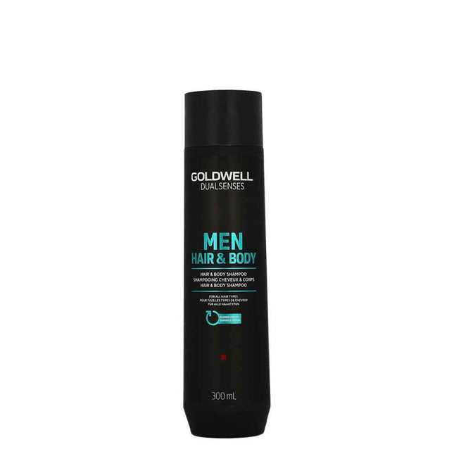 Goldwell Dualsenses Men – Shower Gel & Shampoo 2-in-1 for Men, 300 ml
