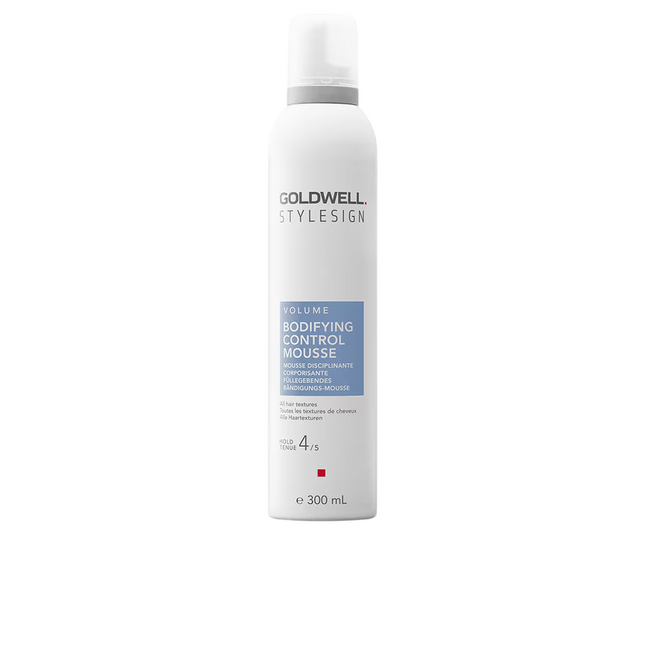 Goldwell Stylesign Bodifying Control – Hair Styling Mousse Unisex, Volume, Hold Level 4/5, 300 ml