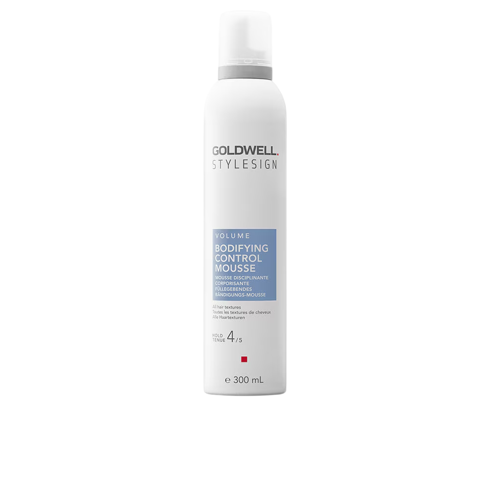 Goldwell Stylesign Bodifying Control – Hair Styling Mousse Unisex, Volume, Hold Level 4/5, 300 ml