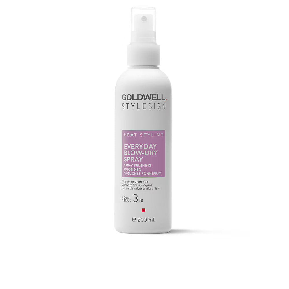 Goldwell Stylesign Everyday Blow-Dry Spray – Hair Primer for Women, Styling Hold & Thermal Protection, 200 ml