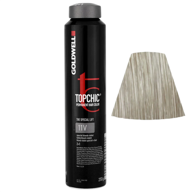 Goldwell TopChic – Permanent Hair Dye for Women, 11V Special Blonde Violet, 250 ml