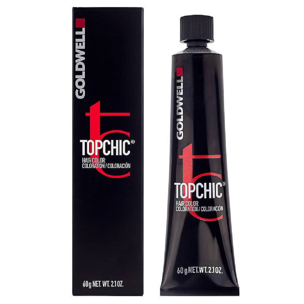 Goldwell TopChic – Permanent Hair Dye for Women, 5N@BP Light Brown, 60 ml