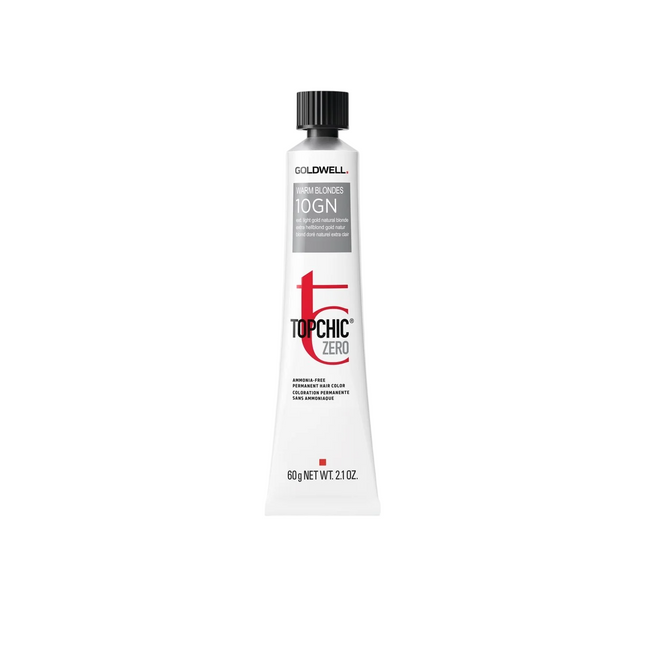 Goldwell TopChic Zero – Permanent Hair Dye for Women, 4N Mid Natural Brown, 60 ml
