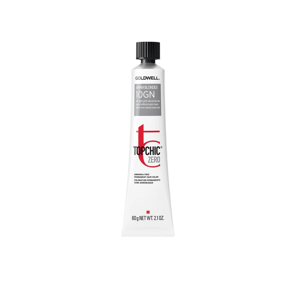 Goldwell TopChic Zero – Permanent Hair Dye for Women, 4N Mid Natural Brown, 60 ml