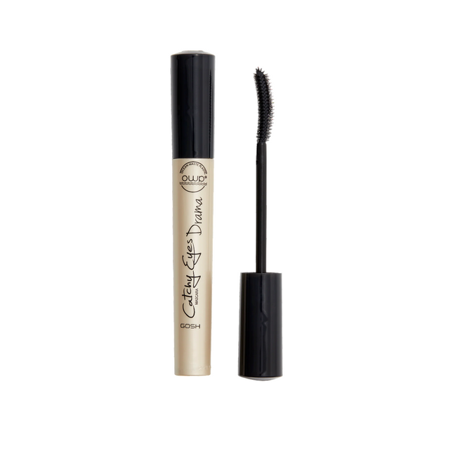 Gosh Catchy Eyes Drama Lash Defining – Mascara for Women, 001, Extreme Black, 10 ml