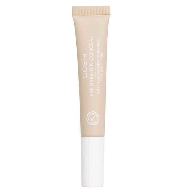 Gosh Eye Bright N Brightening & Concealing – Under-Eye Concealer Pen for Women, 001, Adjusting Skin, 12 ml