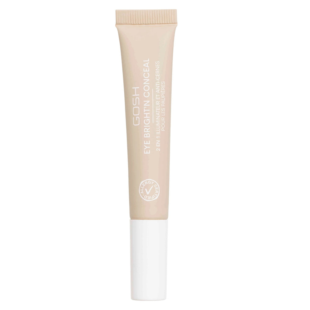 Gosh Eye Bright N Brightening & Concealing – Under-Eye Concealer Pen for Women, 001, Adjusting Skin, 12 ml