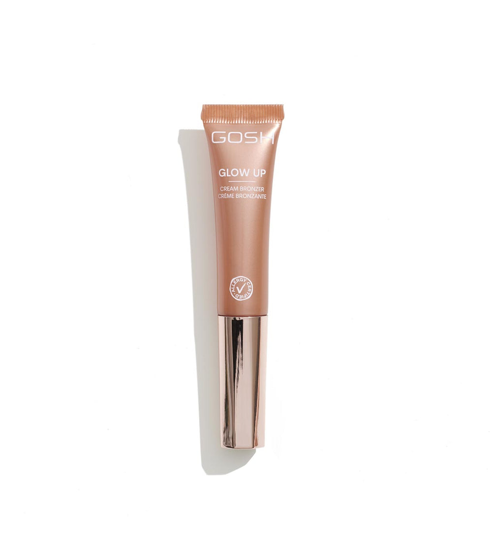 Gosh Glow Up Luminous – Liquid Highlighter for Women, 002, Bronze, Face, 14 ml