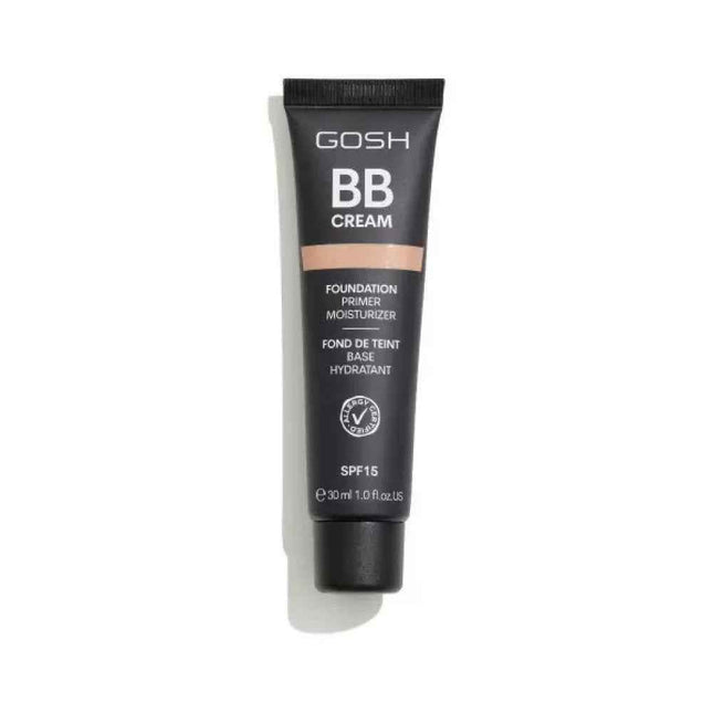 Gosh BB Cream for Women, 03, Warm Beige, SPF 15, 30 ml
