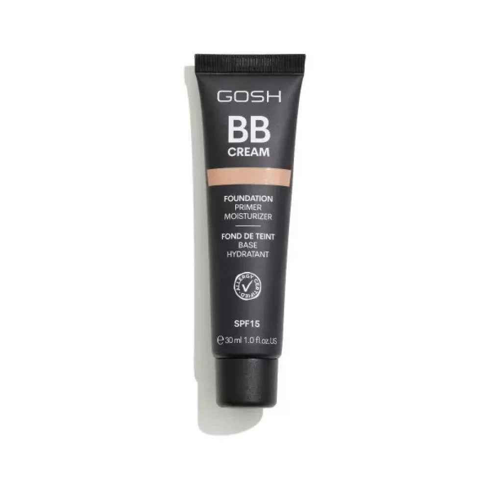 Gosh BB Cream for Women, 03, Warm Beige, SPF 15, 30 ml