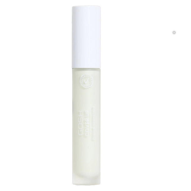 Gosh Cover Up Conceals Imperfections – Liquid Concealer for Women, 001, Soft Green, 7 ml