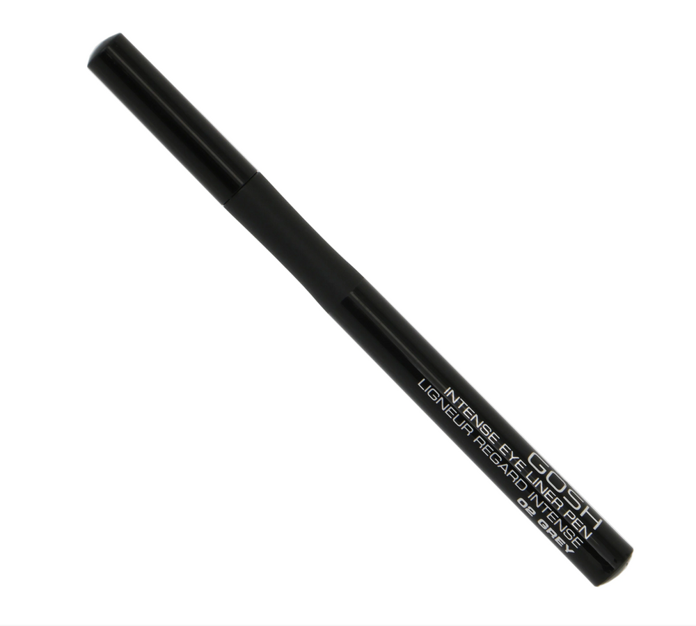 Gosh Intense High Definition – Gel Pencil Eyeliner for Women, 02, Gray, 1 ml