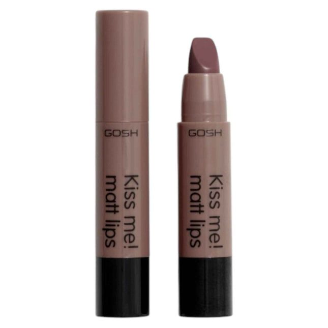 Gosh Kiss Me! – Cream Lipstick for Women, 010, Nude Kiss, 2 g Tester