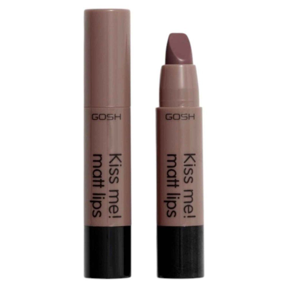Gosh Kiss Me! – Cream Lipstick for Women, 010, Nude Kiss, 2 g Tester