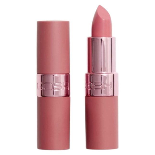 Gosh Luxury Rose Lips Vegan – Cream for Women, Cream Lipstick, 001, Love, 3.5 g Tester