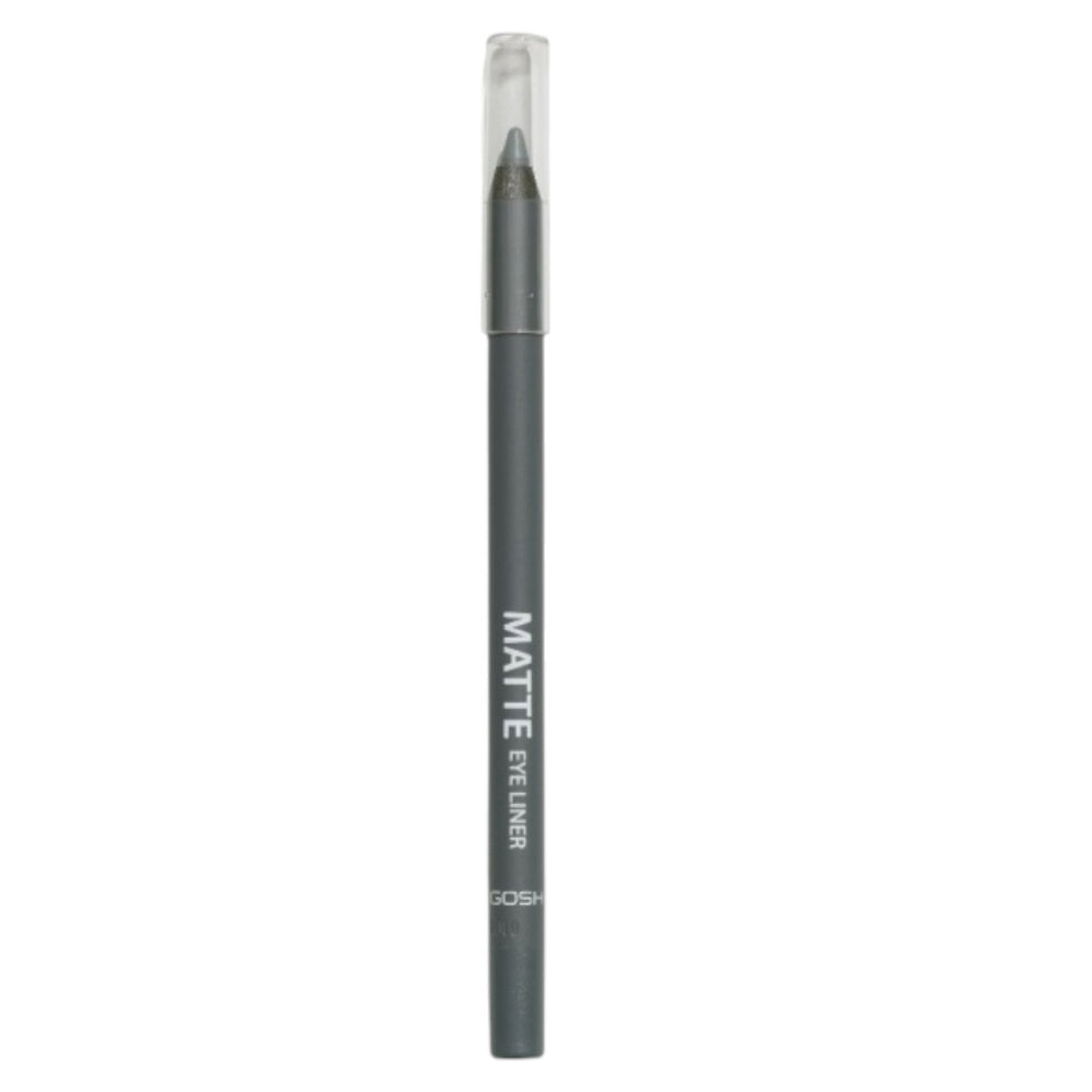 Gosh Matte Eye Liner Cream Pencil – Kohl Eyeliner for Women, 018, Olive Green, 1.2 g