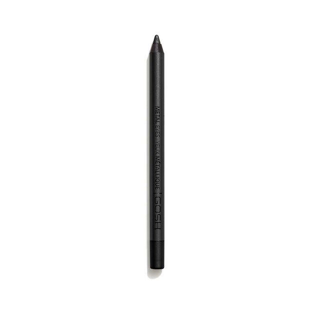 Gosh Metal Eyes – Gel Pencil Eyeliner for Women, 001, Hematite, 1.2 g