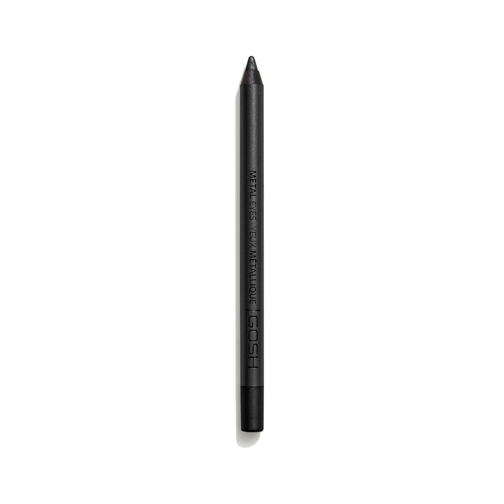 Gosh Metal Eyes – Gel Pencil Eyeliner for Women, 001, Hematite, 1.2 g