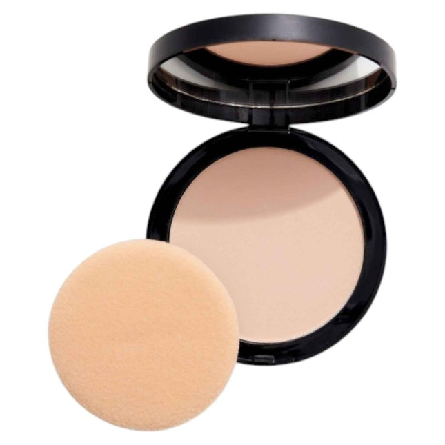 Gosh Pressed Powder Matte Finish – Compact Powder for Women, 01, Golden Honey, 10 g