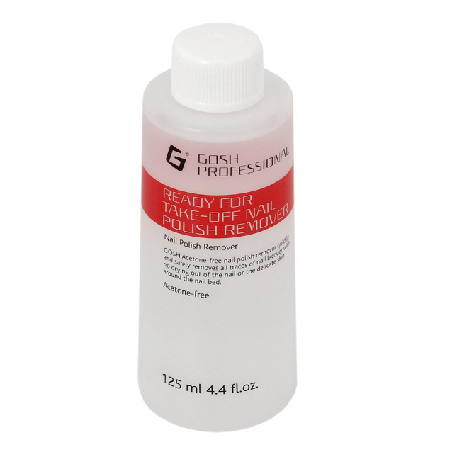 Gosh Professional Nail Polish Remover for Women, 125 ml