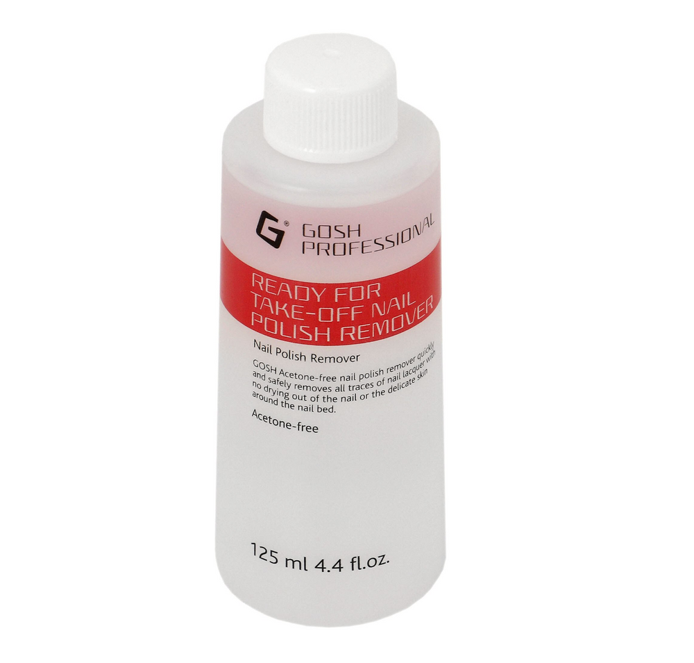 Gosh Professional Nail Polish Remover for Women, 125 ml