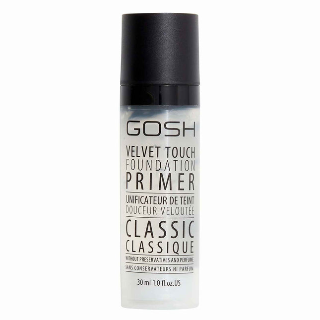 Gosh Velvet Touch – Liquid Primer for Women, 30 ml Tester