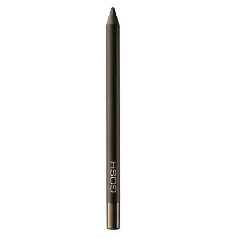 Gosh Velvet Touch Colour – Gel Pencil Eyeliner for Women, 017, Rebellious Brown, 1.2 g